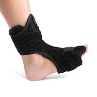 Plantar Fasciitis Splint, Foot Drop Orthotic Brace Dorsal Night Splint with Adjustable Strap for Effective Relief from Tendon Stretch, Achilles and Heel Relief