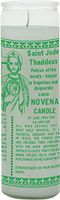 Indio Products St Jude White Candle - Silkscreen 1 Color 7 Day
