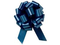 Pull String Bows 5 Inch Dark Navy - 20 Loops Pkg/6