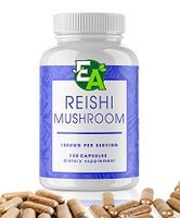 Reishi Mushroom Powder Capsules - Dietary Supplements That Support a Healthy Heart, Energy and Stress Response - 1000mg (120 Capsules)