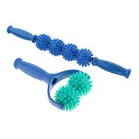 Dovewill Trigger Point Massage Ball & Neck Back Foot Full Body Roller Massager Stick