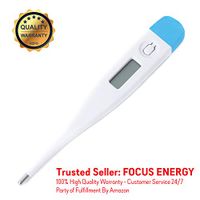 POPKA Digital Basal Body Thermometer - Waterproof, Highly Accurate Medical Thermometer for Checking Temperature - Reliable, Fast and High Sensitivity Digital Thermometer for Adults, Baby or Kids