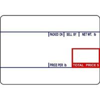 CAS 8010 Scale Label, Printing Scale Label 12 Rolls/Made in USA (8010)