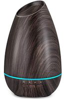 InnoGear Essential Oil Diffuser | 400ml Aromatherapy Diffusers for Essential Oils Cool Mist Humidifier with 4 Timer 7 Colors Adjustable Mist Waterless Auto-off for Home Office Bedroom