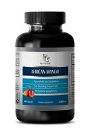 Fat Burning - African Mango 1200MG - African Mango Appetite suppressant - 1 Bottle (60 Capsules)