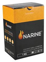 72PC Box - Narine Coconut Charcoal - Cubes