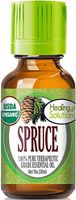 Organic Spruce Essential Oil (100% Pure - USDA Certified Organic) Best Therapeutic Grade Essential Oil - 30ml