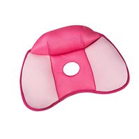 Memory Foam Ventilated Orthopedic Seat Cushion for Home Office Chair Seat Cushion Washable Breathable Velvet Cover - Red