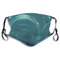 Health&Nature Dust Mask with Filter Multi-Purpose Children Anti-pm2.5 Outdoor Bicycle Balaclaf Black