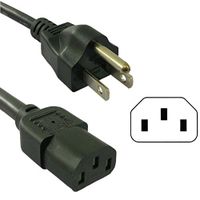 HQRP 10ft AC Power Cord for Samson Hartke HD25 HD50 HD75 HD150 LH5210 LH5410 VX3500 Bass Combo Mains Cable Plug Wire + HQRP Coaster