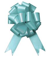 Nicky Bigs Novelties 10-8" Aqua Pull Bow Bows Pew Bows Wedding Decorations Wrap