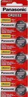 5PCS CR2032 3v Lithium Coin Button Battery For Panasonic