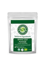 Organically Grown Senna Leaves Powder | Cassia Angustifolia | 7 Oz (200 gm) | Natural Herbal Laxative Supplement - by Soliaura Ingredients