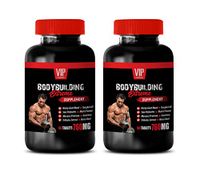 Muscle Increase Pills - Body Building Extreme 760MG for Men - Natural and Powerful Formula - New Complex - tongkat ali Root Powder - 2 Bottles (120 Tablets)