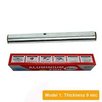 Foil Pans Heavy Duty Aluminum Foil Wrap Commercial Foil Wrap for Food Kitchen Aluminum Foil Roll Wrapping Film 5 Boxes per lot Download All(9 mic)