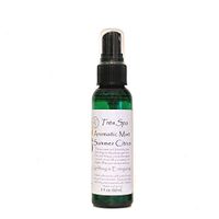 Très Spa Aromatic Mist 100% Natural Room Spray & Body Mist | Body to Bedding, Safe for Many Uses | Vegan, Eco-Friendly, Alcohol Free | Summer Citrus-Uplifting & Purifying (2oz)