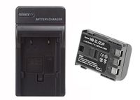 Replacement Battery & Charger Set for Canon ZR800 Camera - Replacement Canon NB-2LH Battery & Charger Kit