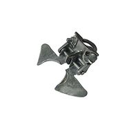 MTB Galvanized Chain Link Fence Butterfly Latch 1-3/8"X2-3/8, 1 Pack (Check All Accessories in dropdown menu)
