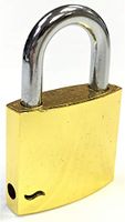 Eclipse Collectible Novelty Pad Lock Design Refillable Lighter, Assorted Colors, 1393