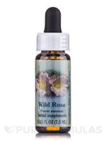 Flower Essence Services Essence, Wild Rose, 0.25 Ounce