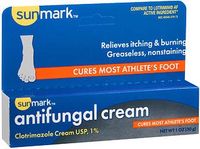 Sunmark Antifungal Cream Clotrimazole - 1 oz, Pack of 4