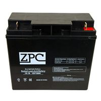 ZPC 12V 18Ah Sealed Lead Acid (SLA) Battery for APC RBC7 SU1000XL SU1000XLNET