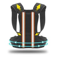 Posture Corrector for Men and Women, Upgraded Adjustable Back Brace for Spine and Back Support, Improve Spine Posture by YOOMALL
