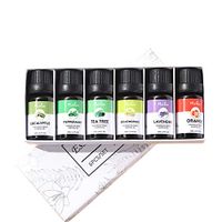 8 pcs Organic Aromatherapy Essential Oils Set, 100% Pure Natural Essential Oil,Most Popular Scents and Best Essential Oil Blends (6PCS)