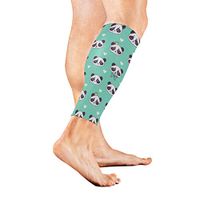 AHOMY Sports Calf Compression Sleeves Cute Cartoon Animal Emoji Heart Leg Compression Socks for Men and Women