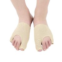 HAIHF Bunion Corrector Toe Straightener, Toe Protectors, Toe Separators, 2 Pairs Bunion Splint Support Protectors Sleeve for Hallux Valgus Pain Relief