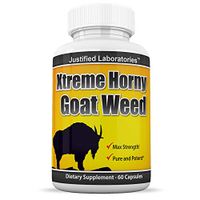 Xtreme Horny Goat Weed with Maca L-Arginine Increased Performance and Natural Libido Boost for Both Men and Women 60 Capsules 2 Bottles