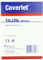 Jobst Beiersdorf Coverlet Fabric, 1x3 Strip, Latex Free, 300-Count