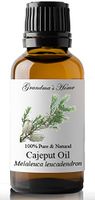 Grandma's Home Essential Oils - 100% Pure Therapeutic Grade (Cajeput, 30 mL)