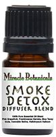 Miracle Botanicals Smoke Detox Blend - 100% Pure Essential Oil Blend - Therapeutic Grade.5ml