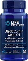 Life Extension Black Cumin Seed Oil with Bio Curcumin 60 Softgels