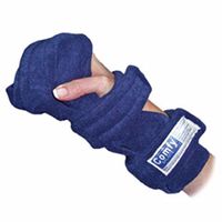 ComfySplints Comfy Hand/Thumb Orthosis Splint, Pediatric Medium, Turquoise Terrycloth Cover, 8" Long