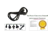 UpBright New AC Power Cord Outlet Socket Cable Plug Lead for Philips FW-P78 FWP78 FWP78P3701 FW-C555 FWC555 FW C10 FWC10 FWC10C 3701 Mini HiFi Hi-Fi Stereo System