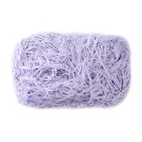 YESMAEA Crinkle Cut Paper Shred Filler Crinkle Confetti for DIY Gift Wrapping & Basket Filling,Light Purple