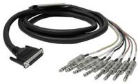 Hosa DTP-805 Balanced Snake, DB25 to 1/4 in TRS, 5 m