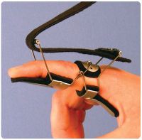 Static Progressive Positioning Splint PIP Extension - Medium, 4 1/8" (10.5cm)