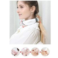 Tinffy Electric Pulse Neck Massager,Cervical Massager Electric Neck Protector Pulse Physical Therapy,Physiotherapeutic Acupuncture Magnetic Relief Pain Tool Electric Massagers