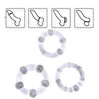 3Pcs Ring Set Silicone O Ring 3 Different Size Flexible Rings TM1-14