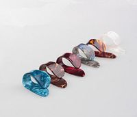 Higere Ten PCS Guitar Paddle Tumb Picks Plectrum Set (Mix Color)
