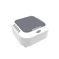 White Noise Machine, Rechargeable Sleep Sound Machine with 5 Natural Sound, with Night Light, Support TF Card Music Play(30,60,90 Min Timer)