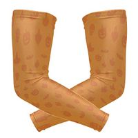 Halloween Pumpkin Taro Yellow Unisex Arm Sleeve,UV Protection Arm Compression Sleeve, Skin Protection Sport Arm Cooler Sleeve for Running Hiking Jogging Motorcycling Climbing Camping