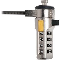 Kensington WordLock Portable Combination Laptop Lock - Combination Lock - Steel - 6 ft