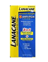 Lanacane Anti Itch Cream Max Strength, 1 Ounce (pack Of 24)