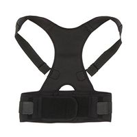 ROSENICE Humpback Correction Brace Shoulder Back Support Posture Corrector Size L (Black)