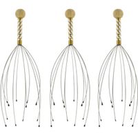New 3 Pack Scalp Massager - Therapeutic Head Scratcher for Deep Relaxation