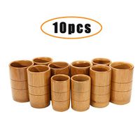 ZXXY Bamboo Cupping Therapy Set, Physical Healing Method Massage for Treatment of Legs and Body, Stress Relief,10pcs